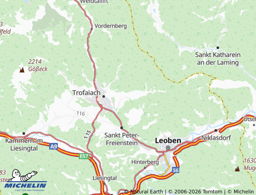 Mappa MICHELIN Laintal - ViaMichelin