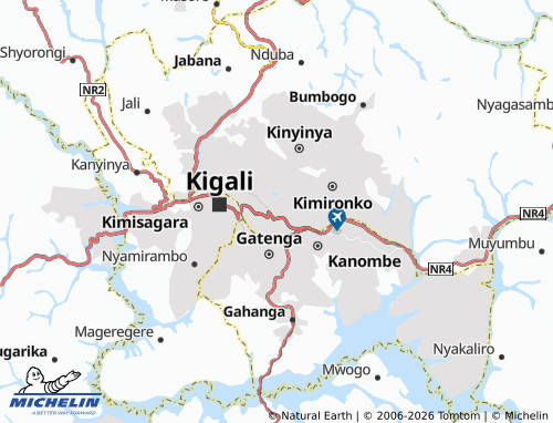 Mapa MICHELIN Kamukina - ViaMichelin