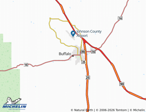 Mappa MICHELIN Buffalo - ViaMichelin