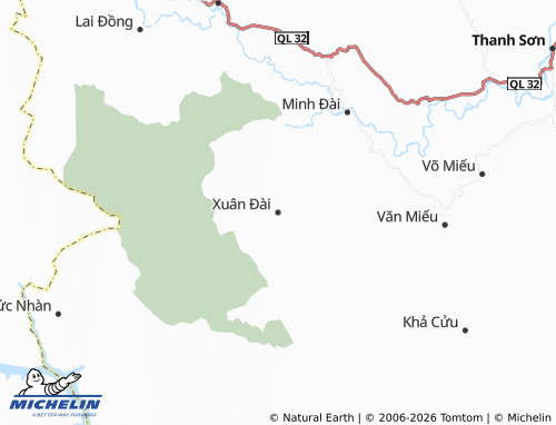 Mappa MICHELIN Xuân Đài - ViaMichelin