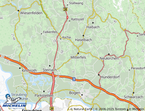 Kaart MICHELIN Zackenberg - ViaMichelin