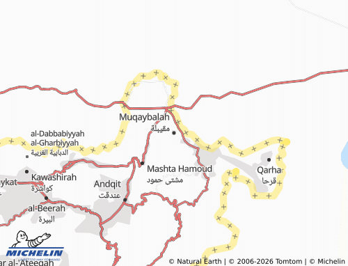 Mapa MICHELIN Muqaybalah - ViaMichelin