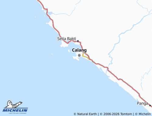 MICHELIN Bahagia map - ViaMichelin