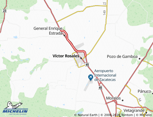 MICHELIN La Duraznera map - ViaMichelin