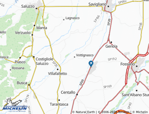 Mappa MICHELIN Vottignasco - ViaMichelin