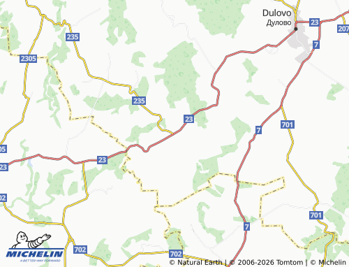 MICHELIN Okorsh map - ViaMichelin