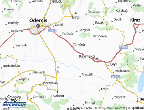 MICHELIN Ertuğrul map - ViaMichelin