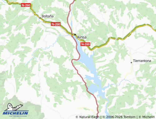 MICHELIN Morillo de Tou map - ViaMichelin