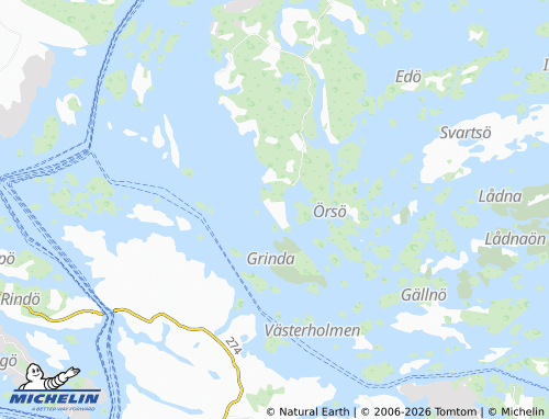 Mappa MICHELIN Kårnäs - ViaMichelin