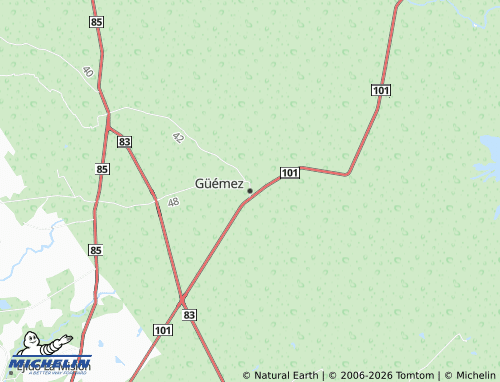Mappa MICHELIN Güémez - ViaMichelin