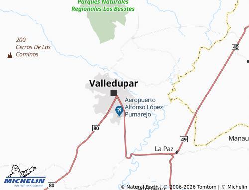 MICHELIN San Jorge map - ViaMichelin