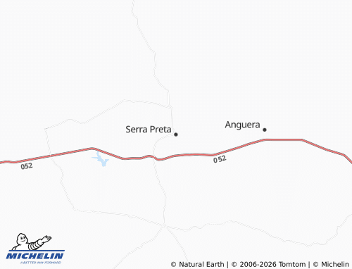 MICHELIN Serra Preta map - ViaMichelin