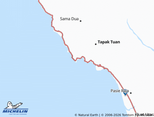 MICHELIN Padang map - ViaMichelin