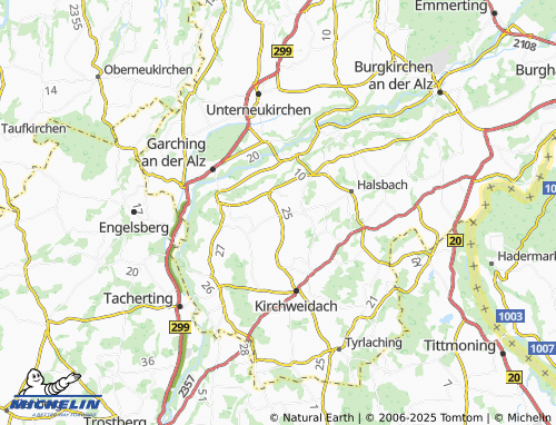 Carte MICHELIN Niederhofen - ViaMichelin