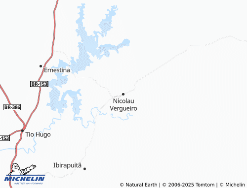Carte MICHELIN Nicolau Vergueiro - ViaMichelin
