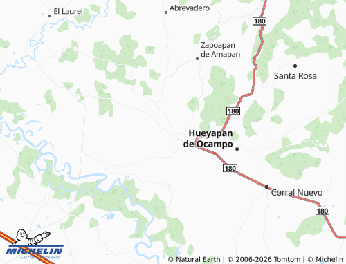 Mapa MICHELIN La Gloria - ViaMichelin