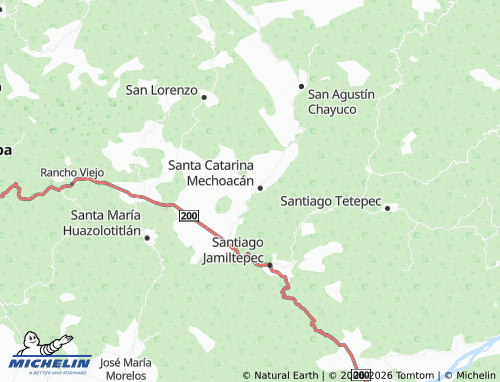 MICHELIN-Landkarte Santa Cruz - ViaMichelin
