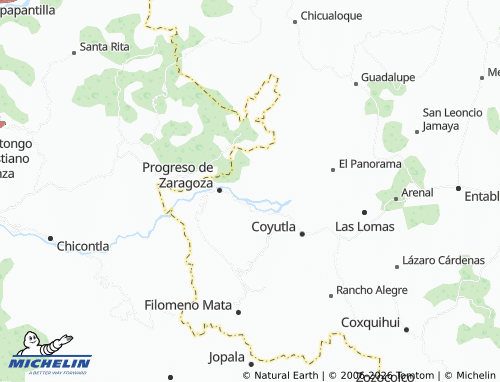 Mapa MICHELIN Macedonio Alonso - ViaMichelin