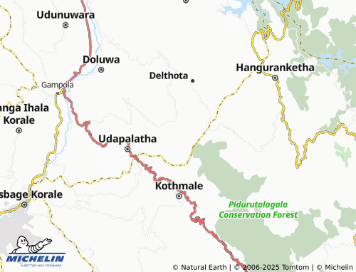 MICHELIN Pupuressa map - ViaMichelin