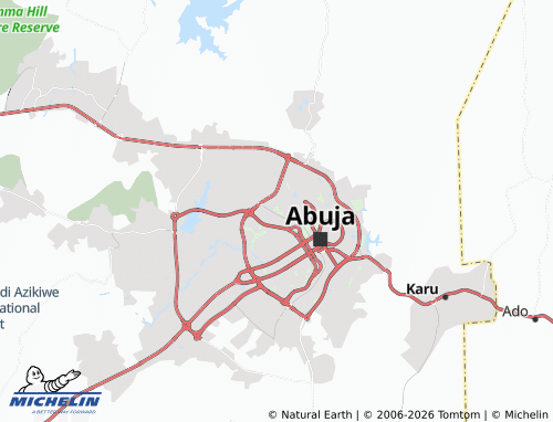 Mappa MICHELIN Wuse II - ViaMichelin