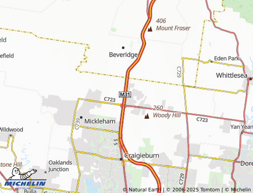 MICHELIN Kalkallo map - ViaMichelin