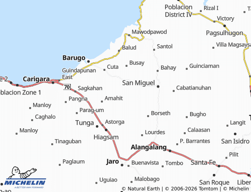 MICHELIN Pitogo map - ViaMichelin