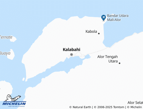 MICHELIN Kalabahi map - ViaMichelin