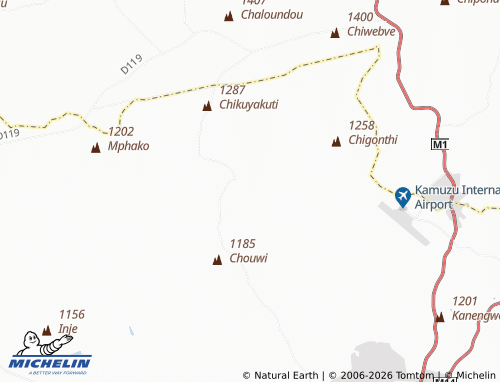 MICHELIN Nkanira map - ViaMichelin
