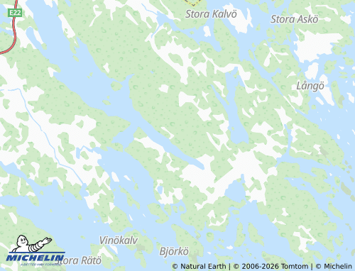 Carte MICHELIN Ören - ViaMichelin