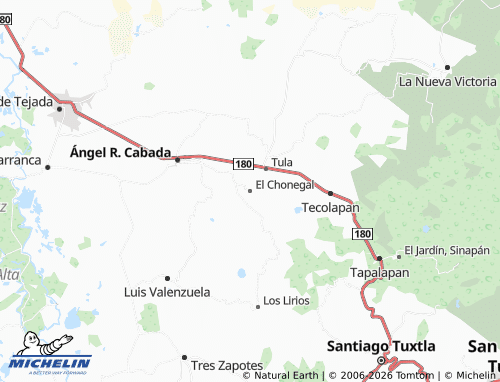 Mapa MICHELIN El Chonegal - ViaMichelin