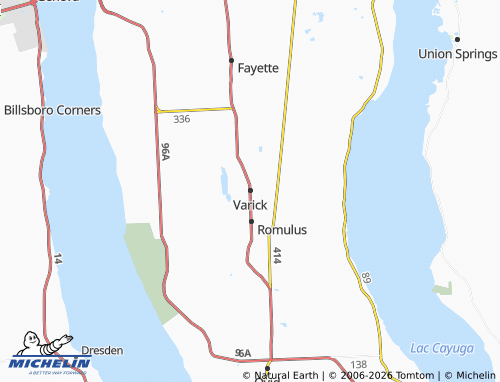 Mapa MICHELIN Varick - ViaMichelin