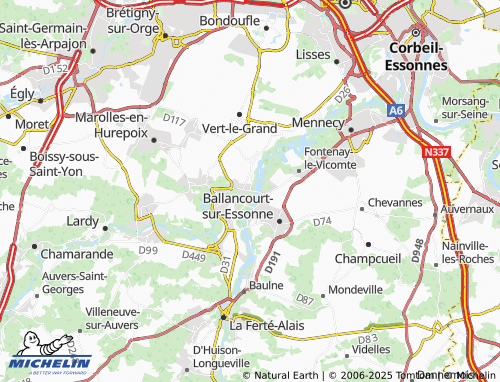 MICHELIN Le Bouchet map - ViaMichelin