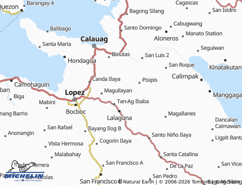 MICHELIN Esperanza Ilaya map - ViaMichelin