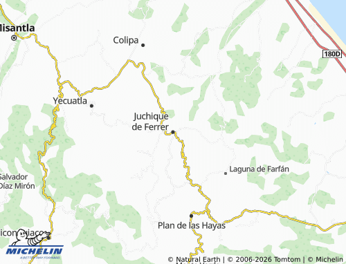 Mappa MICHELIN Juchique de Ferrer - ViaMichelin