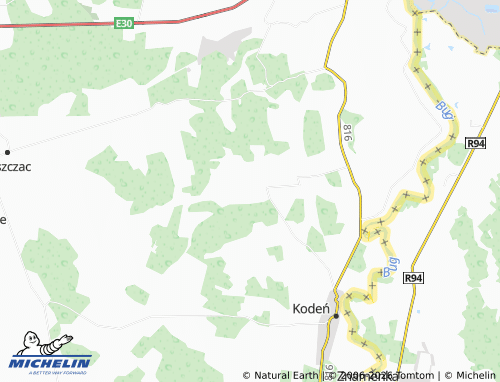 Mapa MICHELIN Kopytów - ViaMichelin