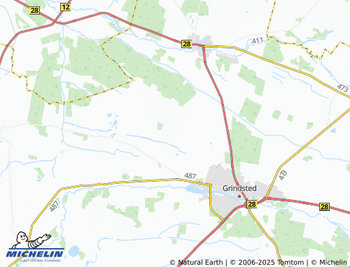 MICHELIN Nollund map - ViaMichelin