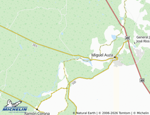 Mappa MICHELIN Veinticuatro de Febrero, San Marcos - ViaMichelin