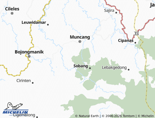 Kaart MICHELIN Pasirnangka - ViaMichelin