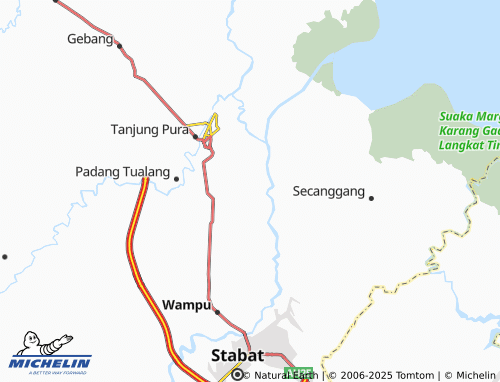 MICHELIN Muka Paya map - ViaMichelin
