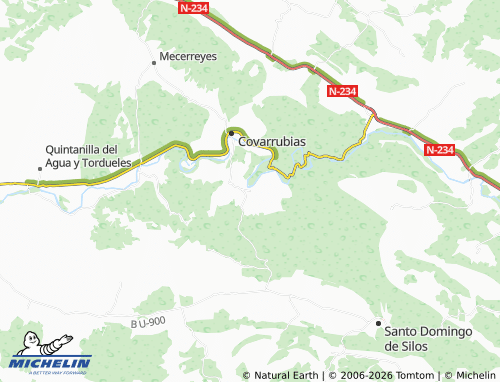 MICHELIN Retuerta map - ViaMichelin