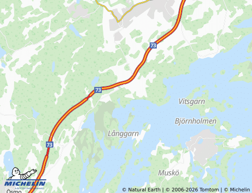 Mapa MICHELIN Östnora - ViaMichelin