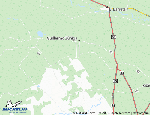 MICHELIN El Rucio map - ViaMichelin