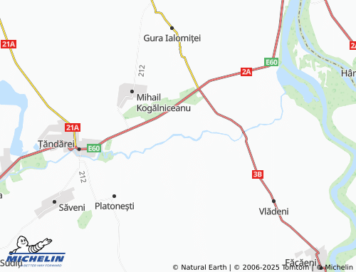 MICHELIN Hagieni map - ViaMichelin