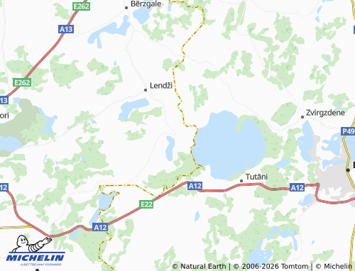 Mappa MICHELIN Sarkaņi - ViaMichelin