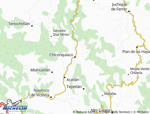 Mapa MICHELIN Chiconquiaco - ViaMichelin