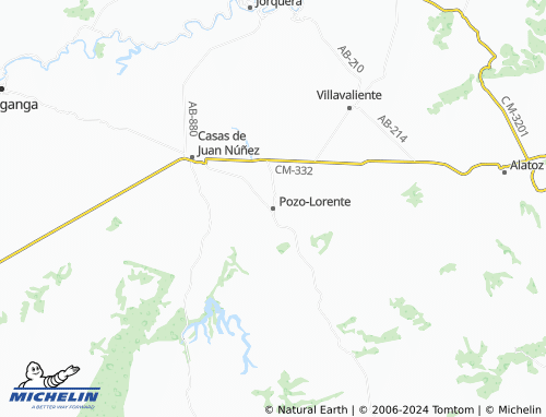 Mapa MICHELIN Pozo-Lorente - ViaMichelin