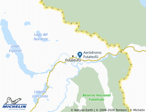 Mapa MICHELIN Futaleufú - ViaMichelin