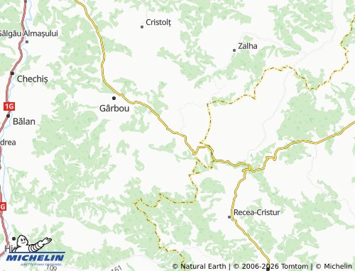 Carte MICHELIN Cernuc - ViaMichelin