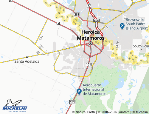 Mappa MICHELIN Unidad El Saucito - ViaMichelin