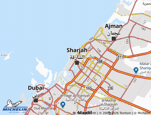 Carte MICHELIN al-Mraeeja - ViaMichelin